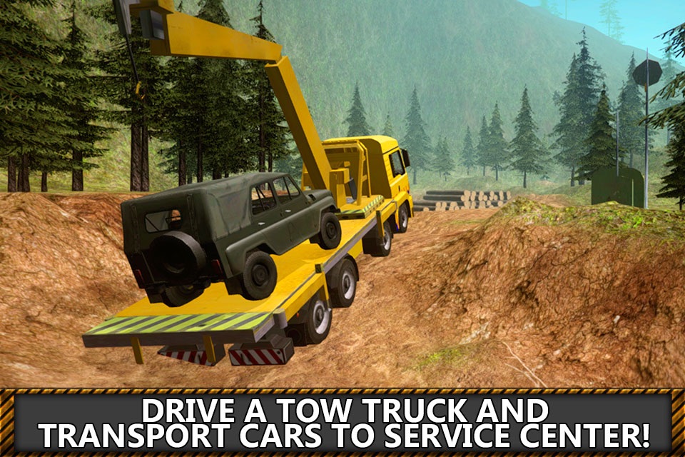 Tow Truck Simulator: Offroad Car Transporter screenshot 2