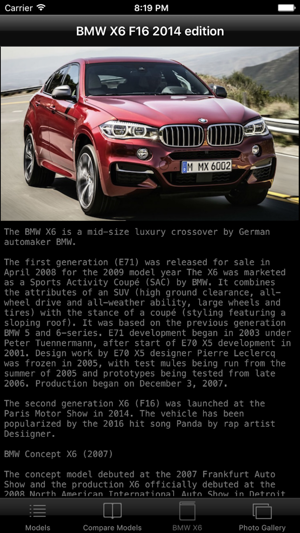 Specs for BMW X6 F16 2014 edition(圖4)-速報App