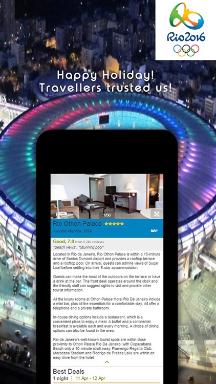 Rio de Janeiro Hotel Search, Compare Deals & Book With Discount screenshot-3