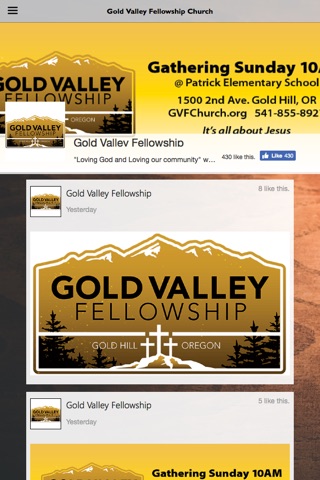 Gold Valley Fellowship screenshot 2
