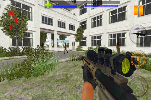 Sniper HardCore Head Shots -Quick Aim Enemies Down screenshot 2