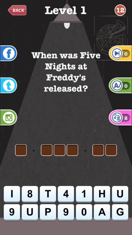 Freddy Fazbear Knowledge Quiz! - Test