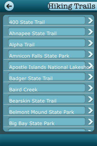Wisconsin Recreation Trails Guide screenshot 4