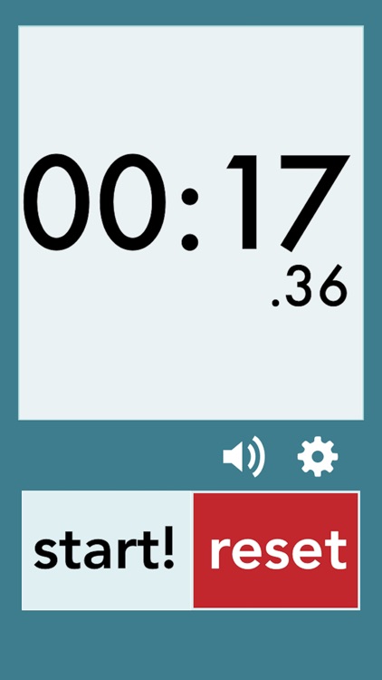 Stopwatch - simple with voice speaking time