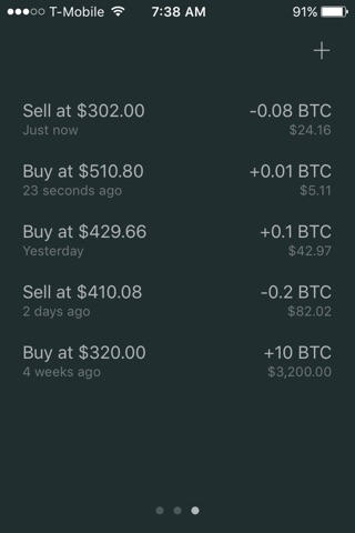 Bitcoin-Ticker screenshot 4
