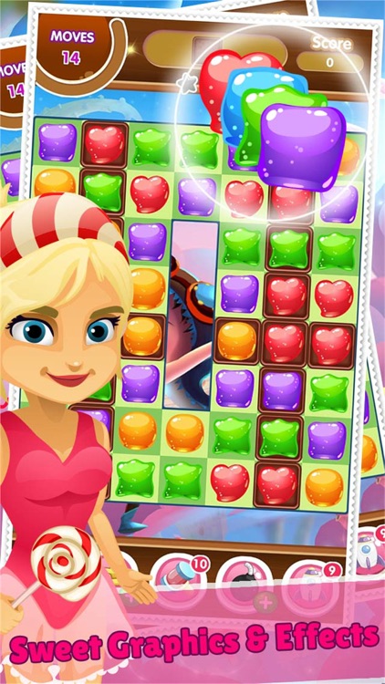 Amazing Candy Link Match Sweet Legend - Puzzle Games Blast Star Connect Free Edition