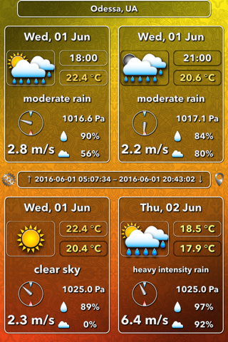 OWeather - weather forecast and weather maps screenshot 3