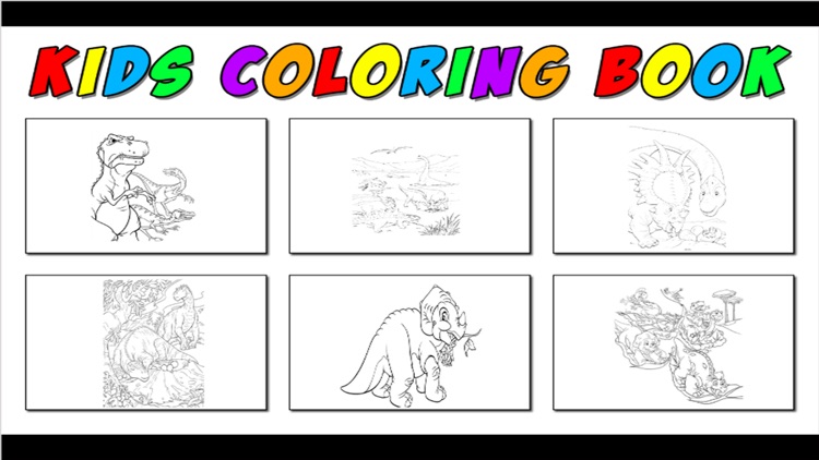 dinosaur world coloring - Discovery & dinosaurs Park Colorings Books free game and for kids dino zoo stars page