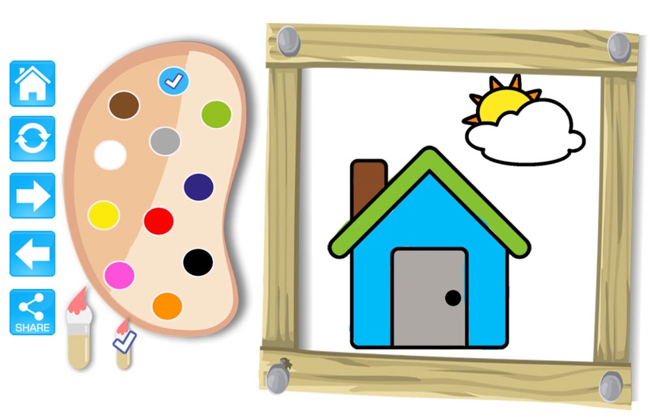 Easy Coloring Book For Kids screenshot 3