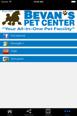 Bevans Pet Center screenshot 2