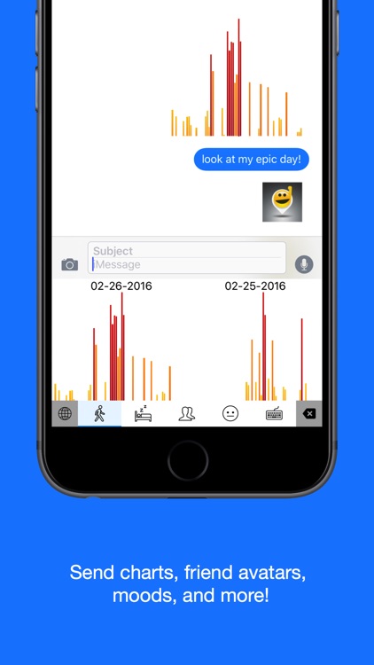 FitMoji for Jawbone UP - Keyboard Emoji