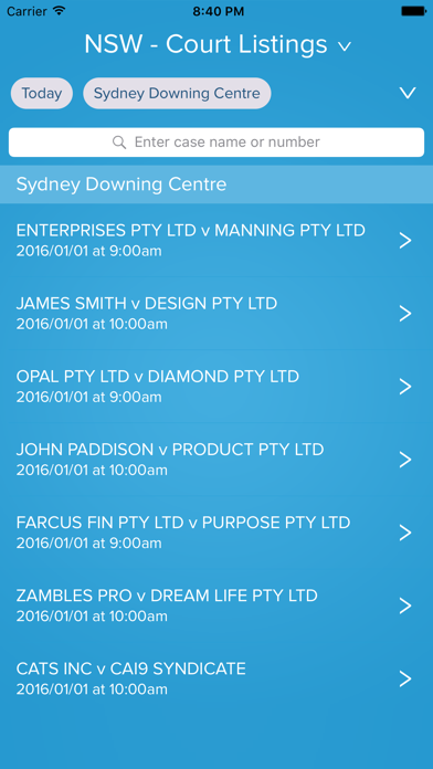 How to cancel & delete Court Listings of Australia from iphone & ipad 1