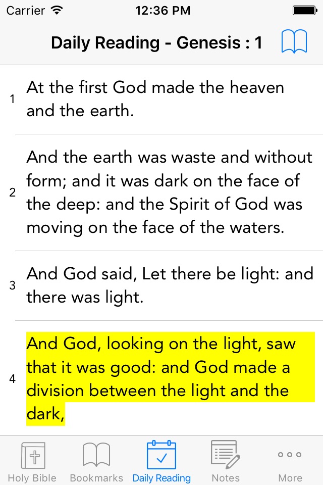 Bible in Basic English ( BBE ) screenshot 2