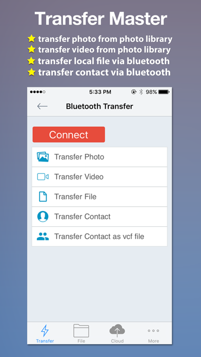 Transfer Master -Transfer photo,video,file,contactのおすすめ画像1