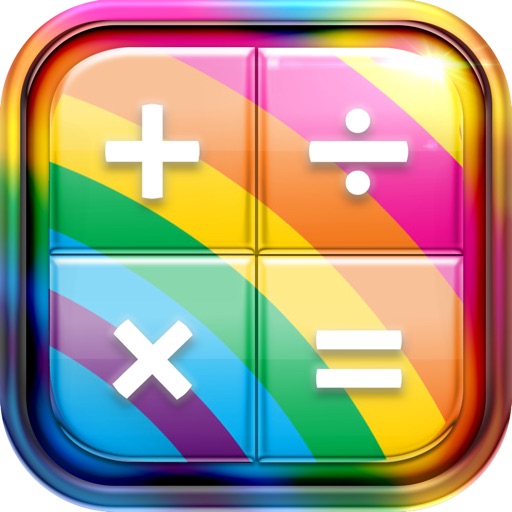 Calculator – Rainbow : Custom Calculator & Wallpaper Keyboard Themes Designs Style Skin Color icon