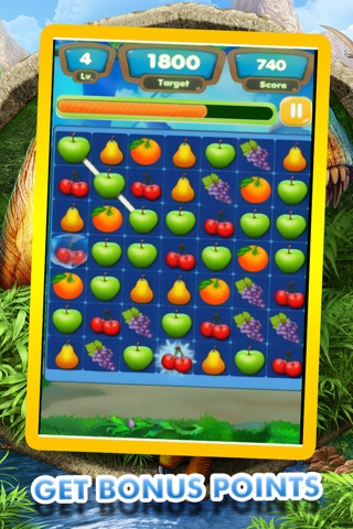 Fruit Crush Link Mania- Drag finger with like Fruits screenshot 2