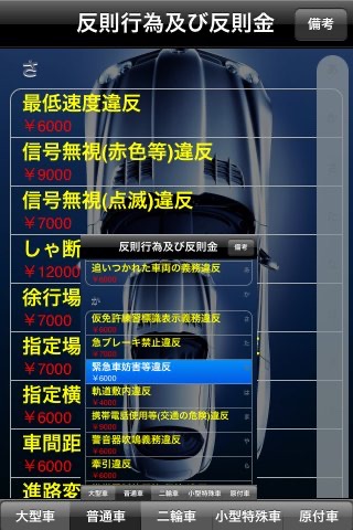 Penalty for illegal driving in Japan screenshot 4