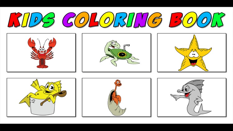 lobster and friend - lobster games Learning coloring Book for Kids