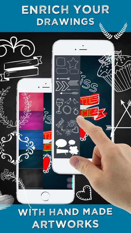 Chalkboard Signs - Chalk Graphics Creator & Poster Maker DIY
