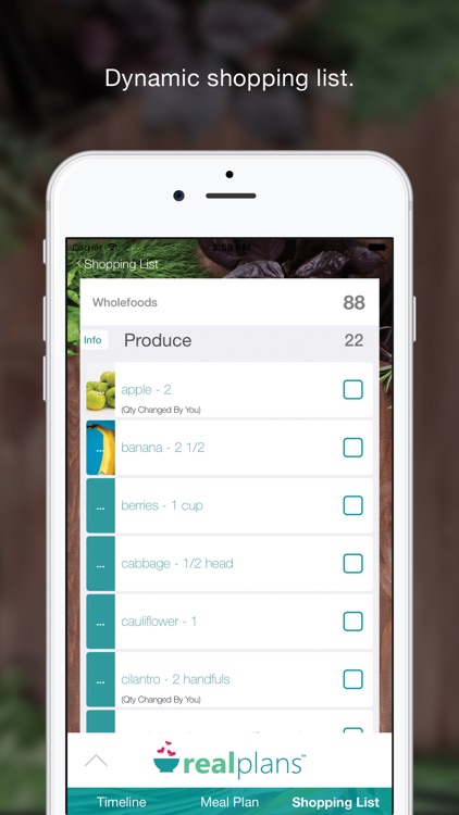 Real Plans - Meal Planner & Shopping List screenshot-3