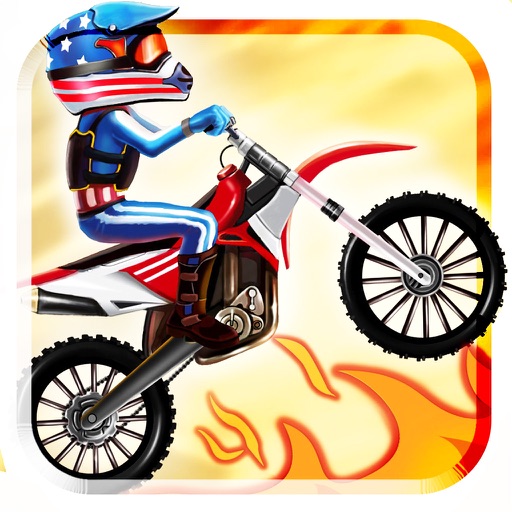 Tricky Stunt Master Stickman Bike Rider Icon