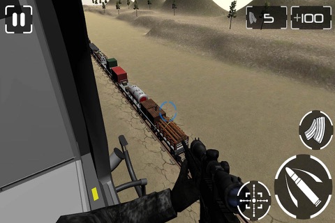 Train Escape Sniper Shooter 3D 2016 screenshot 2