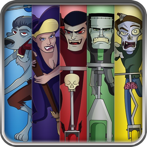 Monster Squad Racing HD FREE - Arcade Scooter Race Clash by Ben Burns iOS App