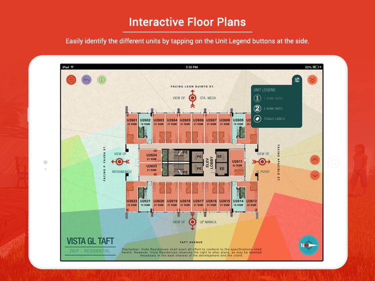 Vista GL Taft Interactive Maps