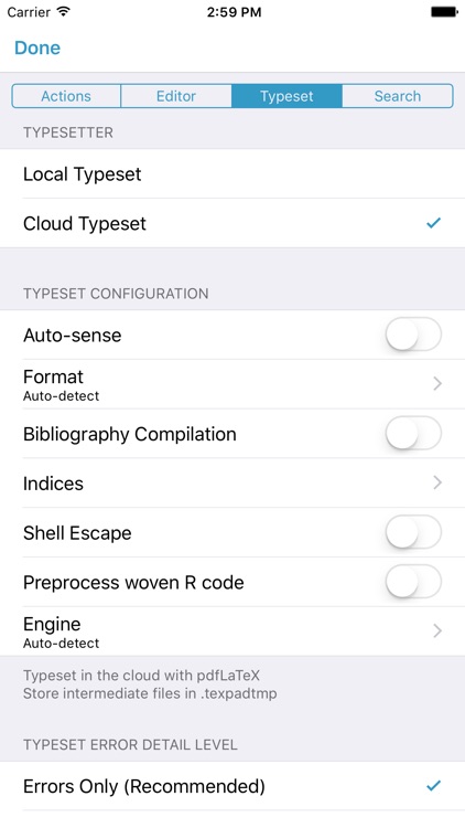 Texpad : LaTeX editor screenshot-4