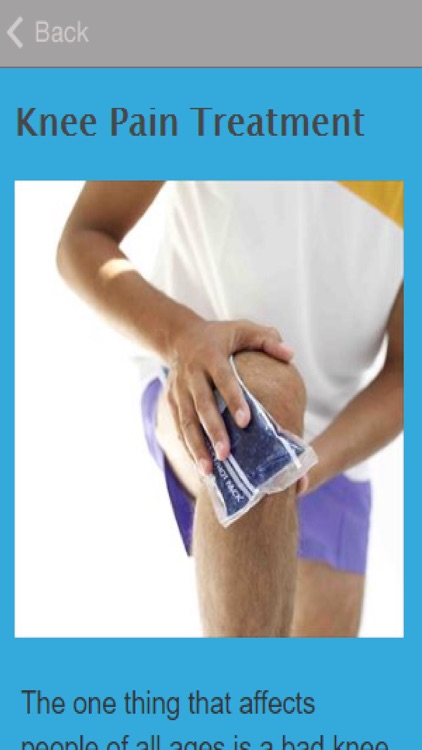 How To Get Rid Of Knee Pain