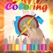 Painting Color Book for Kids Game The Flash Cartoon edition