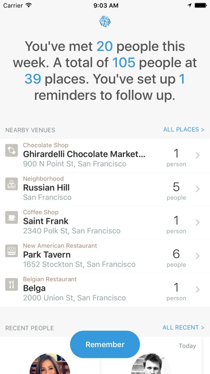 Remember App - Remember everyone you met screenshot-0