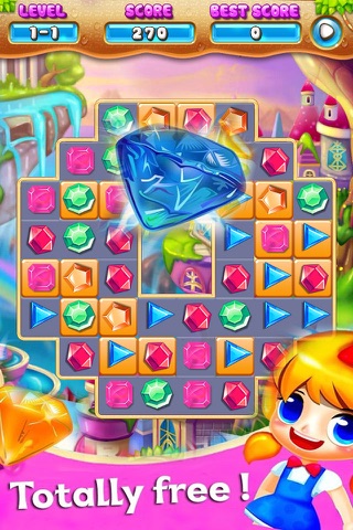 Jewels Mania Deluxe - Match 3 Jem screenshot 2