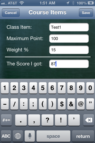 Grade Calculator Plus screenshot 3