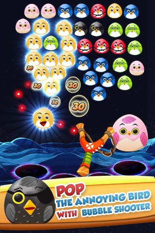 Yellow Bird Pop - Bubble Shooter Cross Finger Adventure screenshot 3