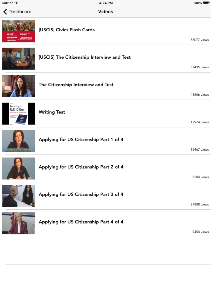 US Citizenship Test Audio 2019