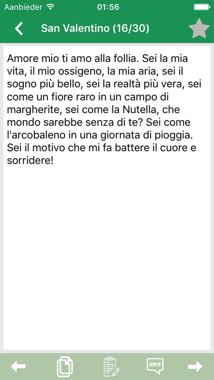 Cute SMS (Italian) - Send emotional message to the family, friends and loved ones. screenshot-4