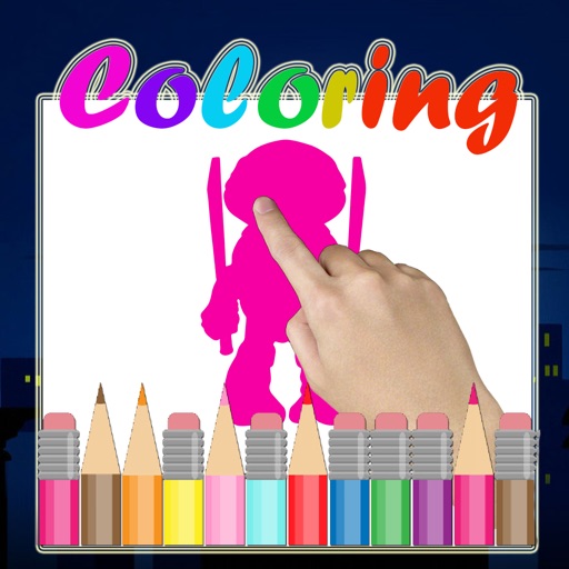 Coloring Book Kids for Ninja Turtles Version iOS App