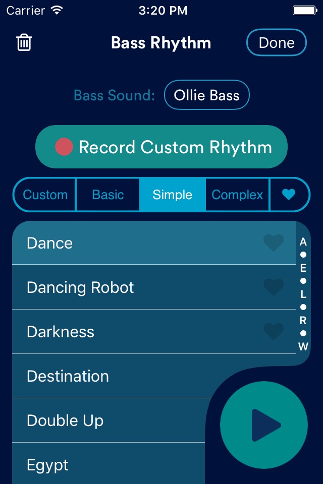 Odesi Chords - Create Rhythms, Basslines, Chord Progressions screenshot 3