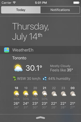 WeatherEh - using Environment Canada weather data to show Canada weather forecast & radar screenshot 4