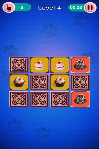 Cupcakes Memory Match.ing Game – Find The Card Pairs in Fun Logic Games for Kids and Adults screenshot 2