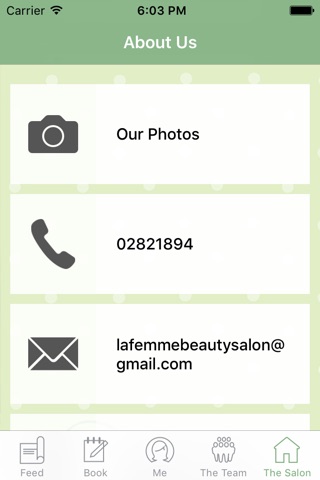 La Femme Beauty Salon screenshot 3
