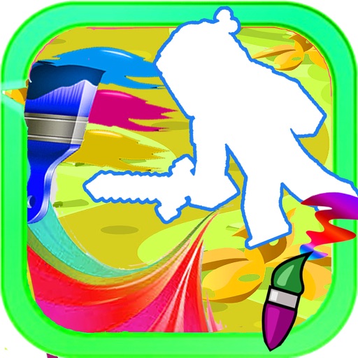 Kids Coloring Book Minecraft Cartoons Edition icon