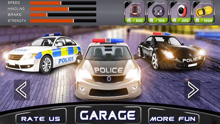 Police Car Driver Simulator - Drive Cops Car, Race, Chase & Arrest Mafia Robbers
