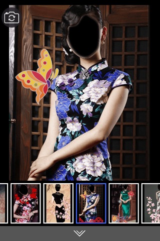 Chinese Dress Montage -Latest and new photo montage with own photo or camera screenshot 4