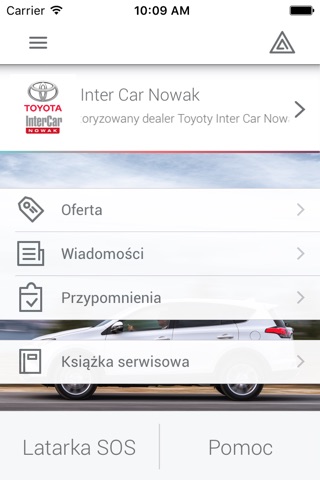 Autoryzowany dealer Toyoty Inter Car Nowak screenshot 2
