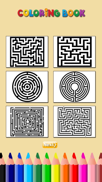 The Labyrinth Coloring Book: Learn to find the treasure in maze, Free games for children