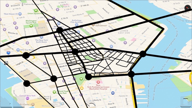 Drawing Maps Pro - Draw on Map, POI Locations Mapper, Route Art Painter