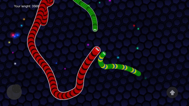 Endless Snake.io - Never Ending Slither Worm Eater Color Dot Game screenshot-3