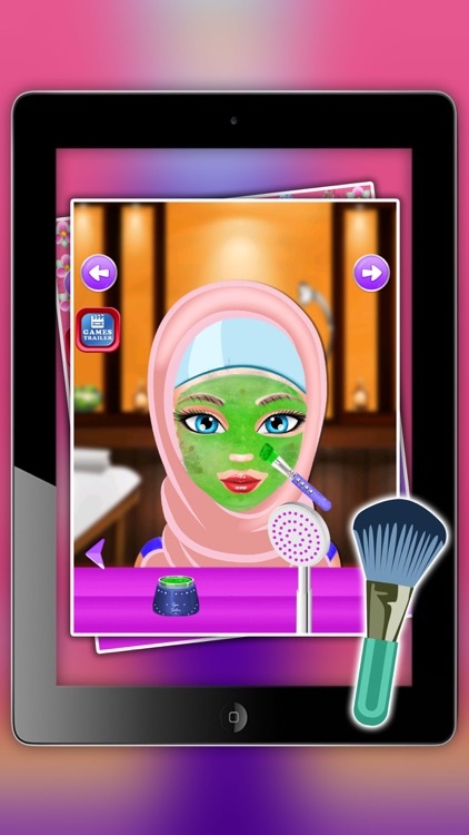 Hijab Girl Spa Salon - make up and dress up for islamic girl